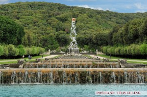 cascades and waterfall, Caserta Garden